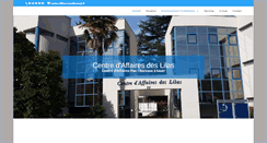 Desktop Screenshot of centre-affaires-pau.com